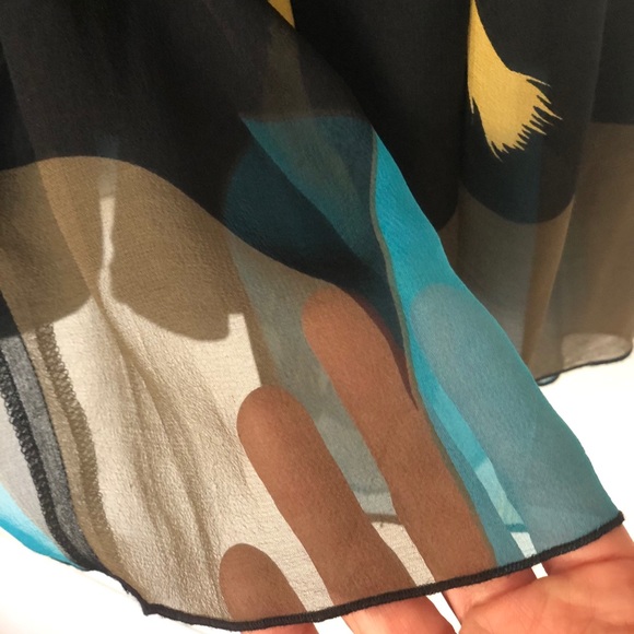 Rare Anna Sui Dress Anthropologie size 6-8 - Picture 6 of 7